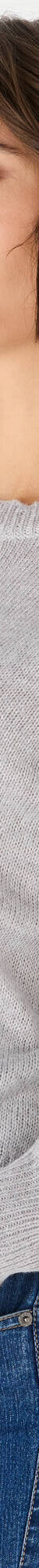 Pull col rond finitions écailles (gris chiné) Pull col rond finitions écailles (gris chiné)